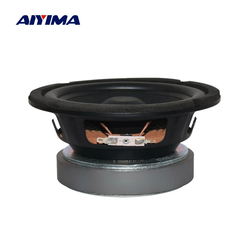 Aiyima 1 Pz 6 Pollici Audio Woofer Altoparlante 6 Ohm 120W Bass Sound Altoparlanti 35 Core Iron Frame Home Amplifier Theater Altoparlante