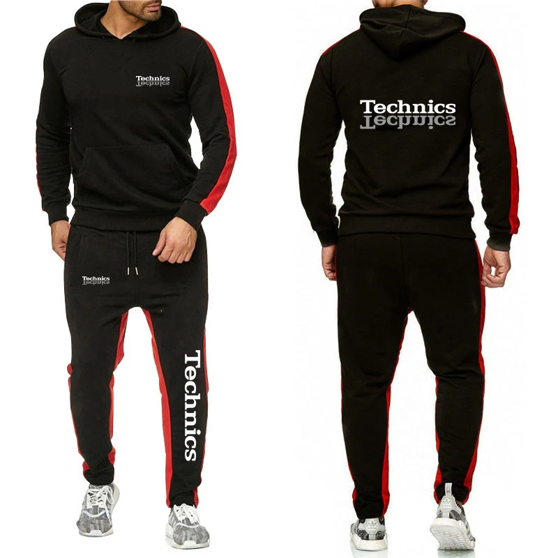 Technics 2023 Men'S Dj 1200 Giradischi Music New 2 Pezzi Tute Felpe Pullover Felpe Con Cappuccio Abbigliamento Sportivo Abiti Casual