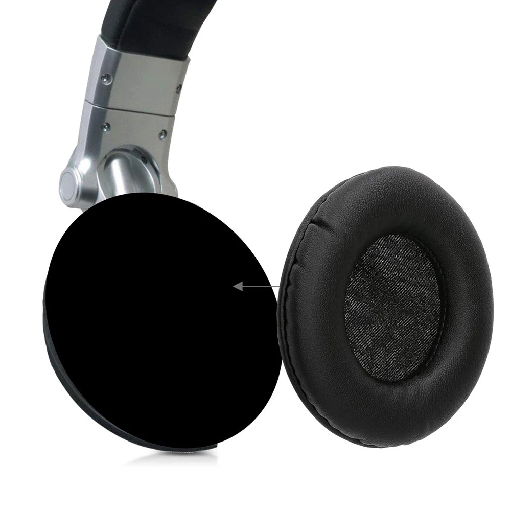 Cuscinetti Per Le Orecchie Neri Cuscinetti Per Le Orecchie Cuscino Parti Di Ricambio Schiuma Per Technics Rp-Dh1200 Rpdh1200 1250 Rp Dh1200 Dh 1200 Cu