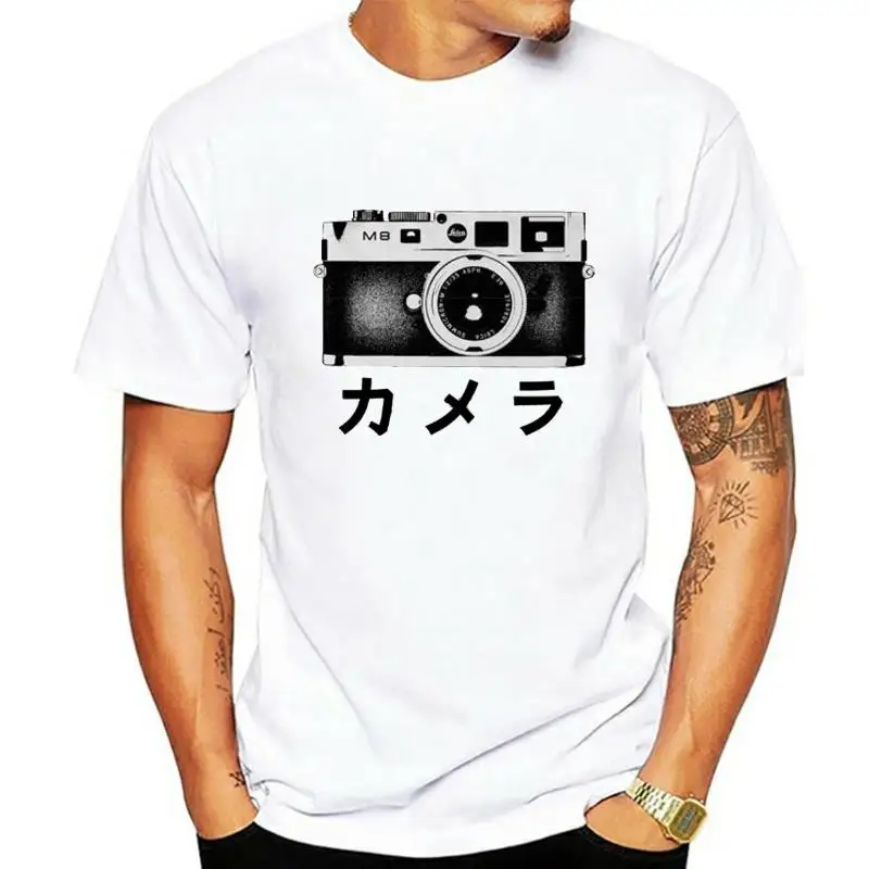 Maglietta Con Fotocamera Leica Classic M8 Camicia Da Camera Giapponese Unisex