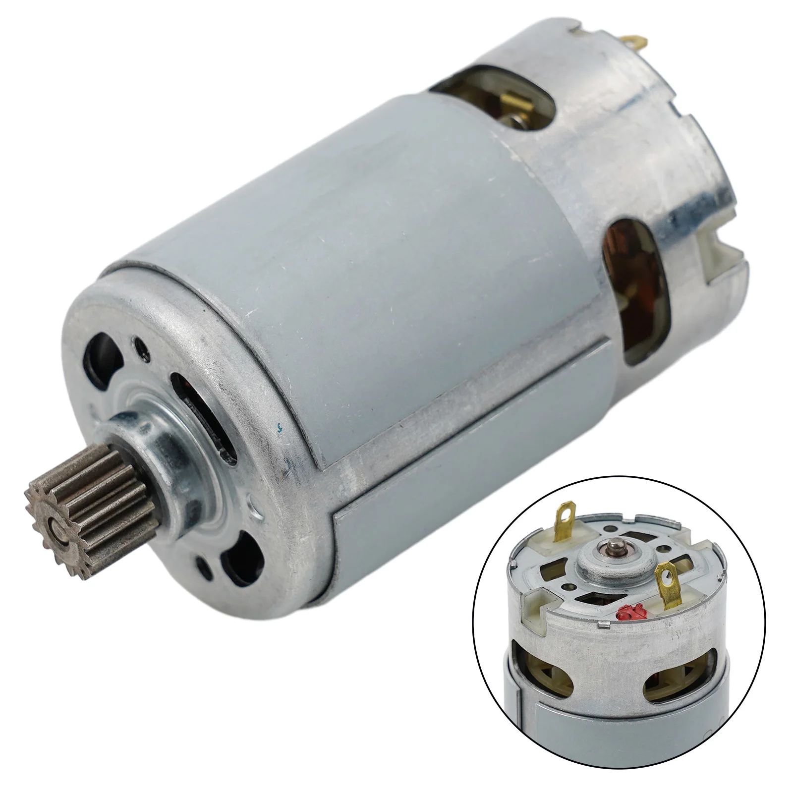 Motore Cc A 15 Denti Per 10.8V 12V Per Bosch Gsr 1080-2-Li Tsr1080-2-Li Gsr1200-2-Li Gsr1080-2-Li Trapano Avvitatore A Batteria