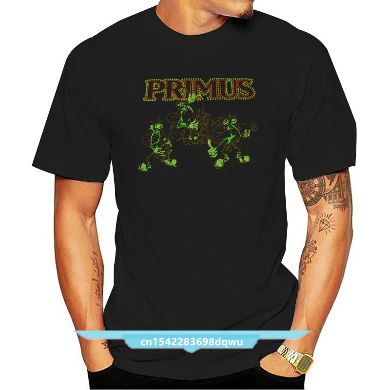 Primus T-Shirt Da Uomo Skeeter Band Gialla