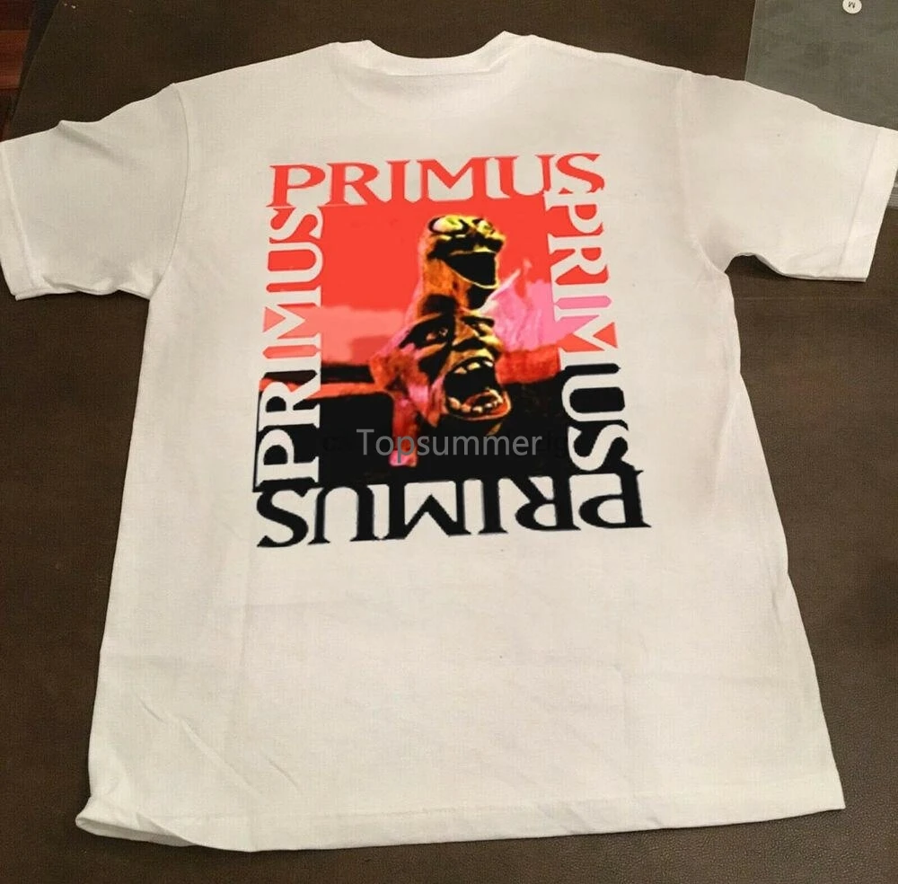 Primus Frizzle Fry 90S Tour Reprint Tshirt Punk Rock Metal Shirt