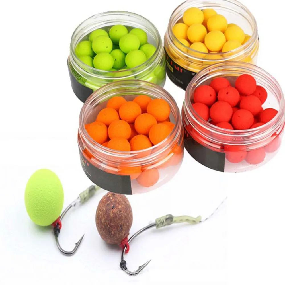 Pesca Alla Carpa Pop Up Boilies Beads Floating Round Eva Ball Flavor Mainline Esche Esche 8/10/12/14/17Mm Accessori Per Attrezzi Da Pesca