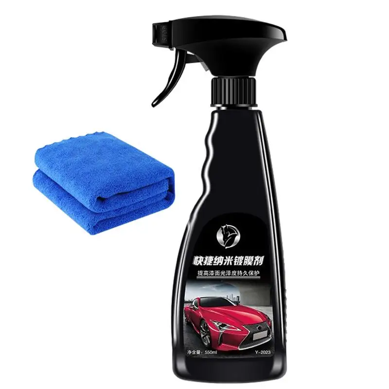 Riparazione Rapida Del Rivestimento 550Ml Rivestimento Per Auto Protezione Spray Rivestimento Per Auto In Ceramica Agente Spray Vernici Per Autoveicol