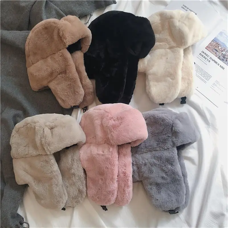 2023 Cappello Da Donna Cappello Invernale Cappello Ushanka Per Donna Addensare Berretto Freddo Cappello Caldo Cappello Frangivento Cappello Caldo Capp