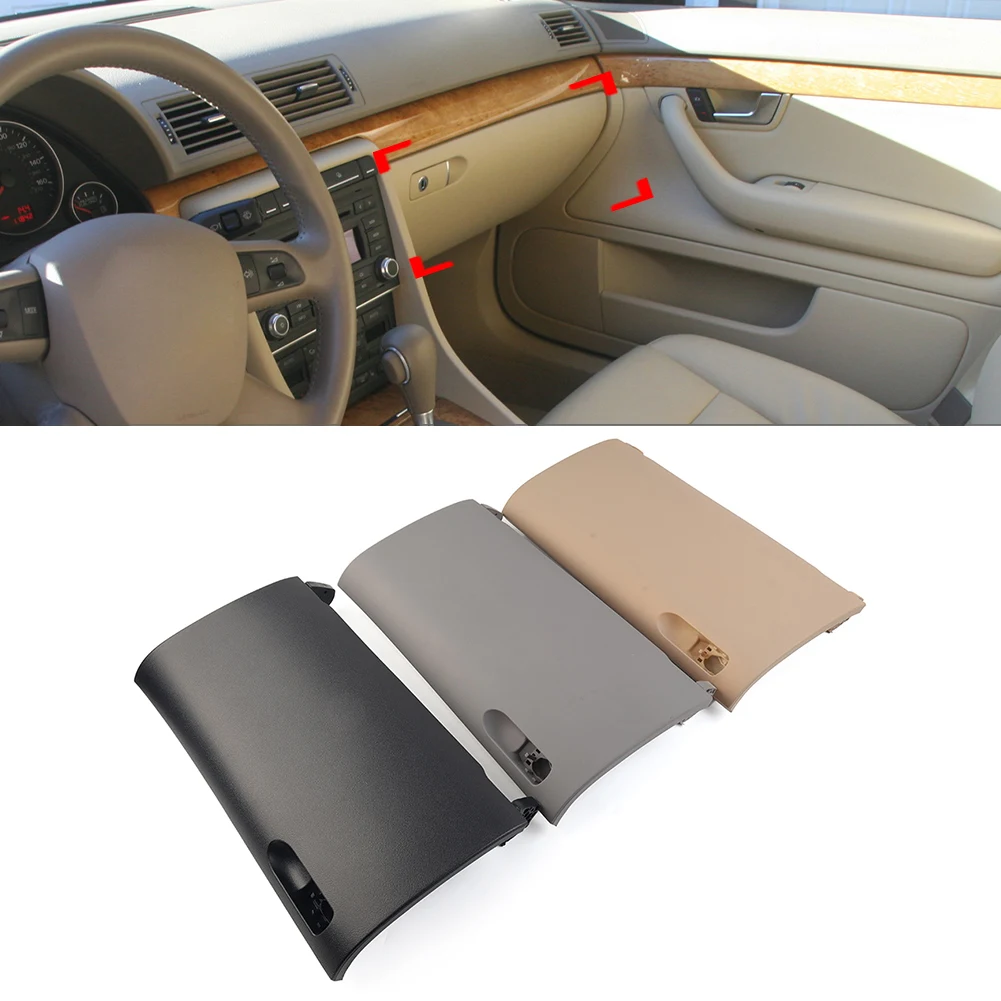 Lhd Car Storage Box Cover Glove Box Coperchio Della Porta Senza Fibbia Per Audi A4 S4 B6 B7 2001-2008 Per Rs4 2006-2008 Muslimate