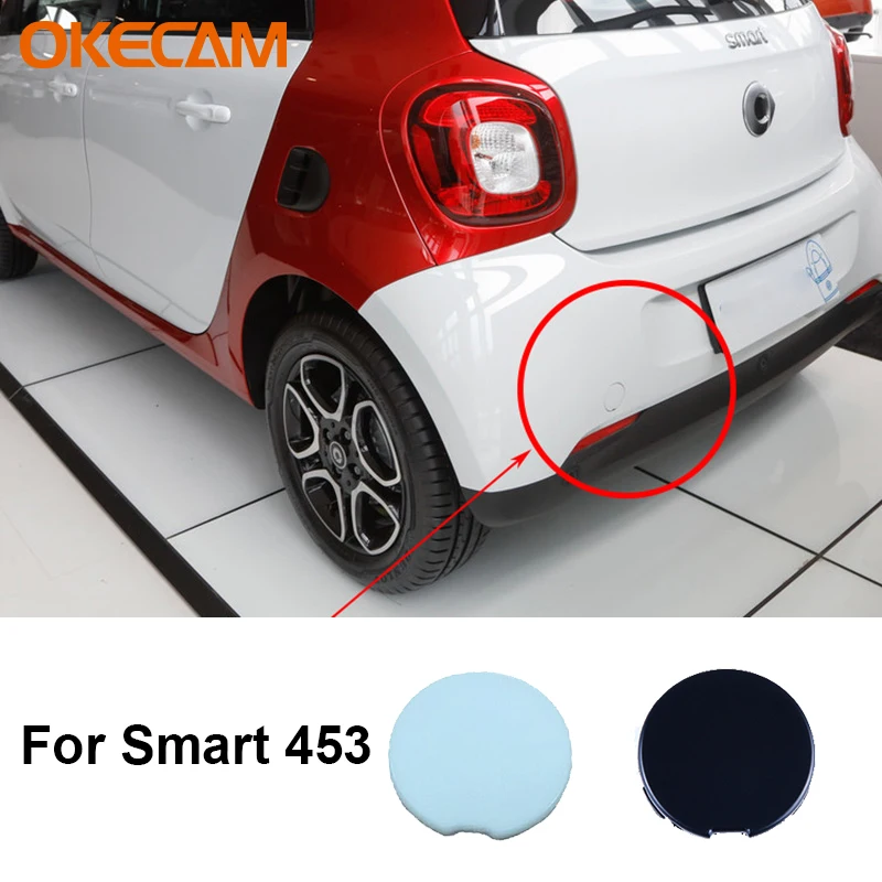 Sostituzione Diretta Per Mercedes Smart 453 Fortwo 2015-2021 4538854300 Paraurti Posteriore Gancio Di Traino Copertura Dell'Occhio Trim Tappo Di Coper