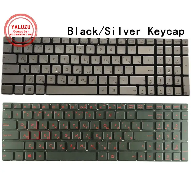 Tastiera Per Laptop Ru Per Asus G551 Gl551/Jm/Jx/Vw Gl551J G771J/Jm/Jw G58Jw N551/Z/Jb/Jm/Q/Jv/Jq/Zu N551J N551Jk N552 N552V