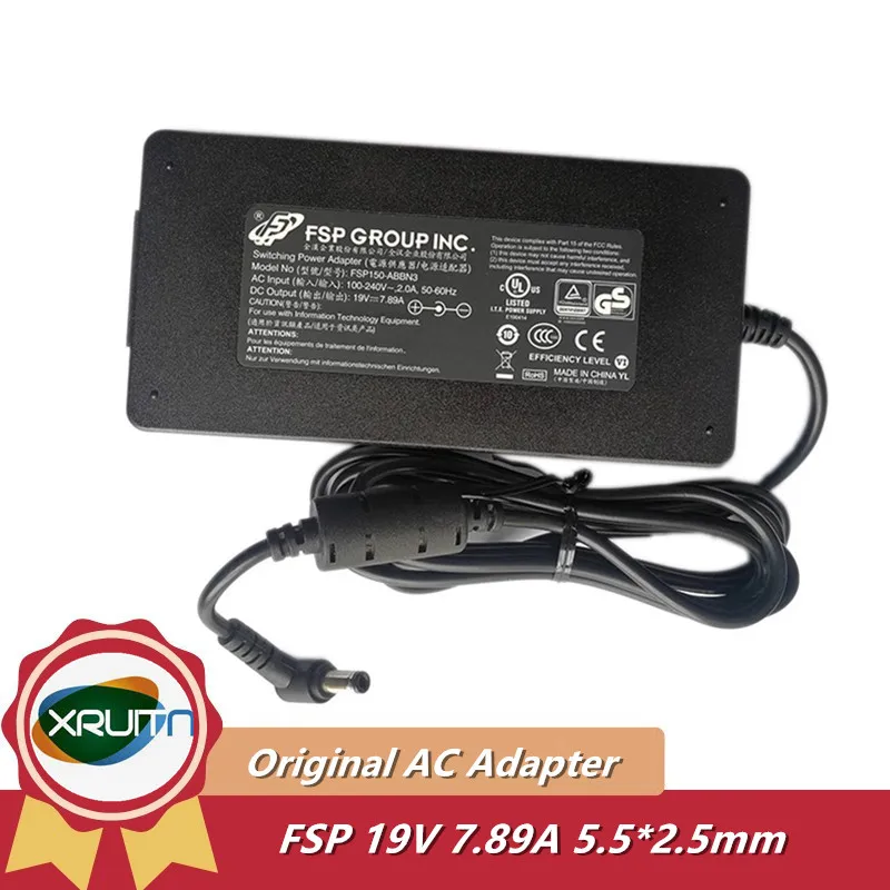 Originale Fsp150-Abbn3 19V 7.89A 7.9A 150W 5.5*2.5Mm Adattatore Ca Caricabatterie Per Laptop Per Asus G53S G53Sx G73Sw G73Jh G73Jw N552V N552Vx