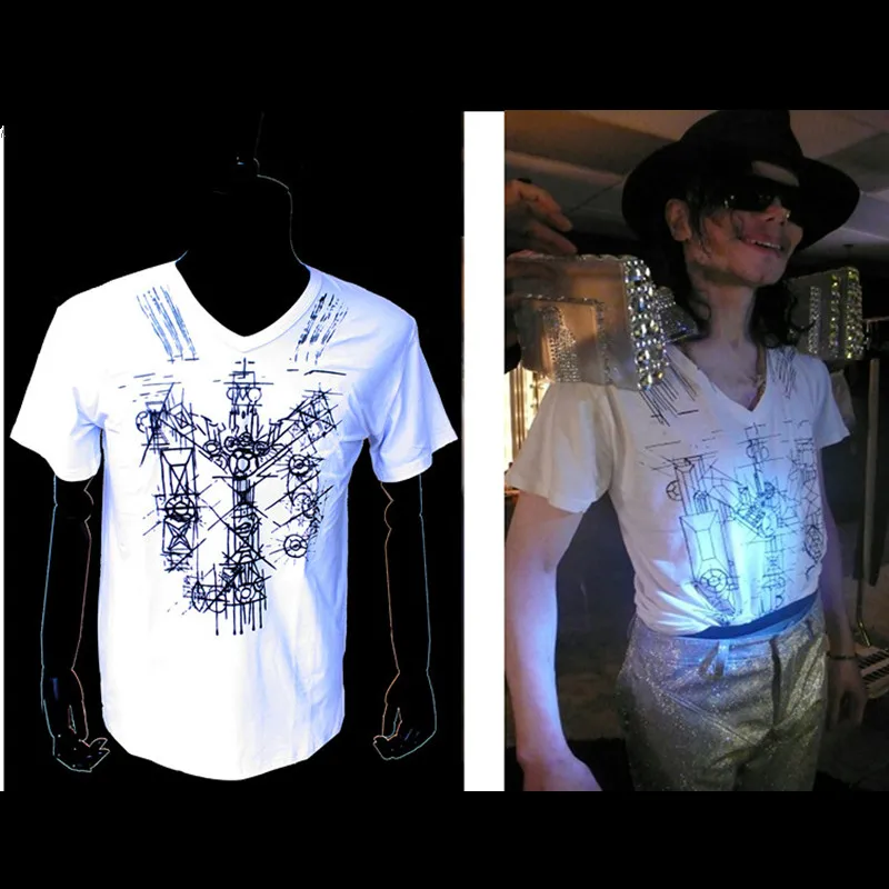 Mj Michael Jackson This Is It Thriller In Edizione Limitata Bianco Della Novità T-Shirt Estate
