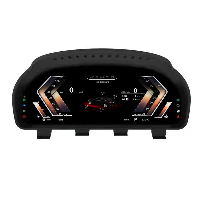 Kanor Auto Auto Misuratore Strumento Quadro Digitale Cruscotto Display Lcd Per Bmw 3 4 Serie F30 F31 F32 F33 F36 Smart Virtuale