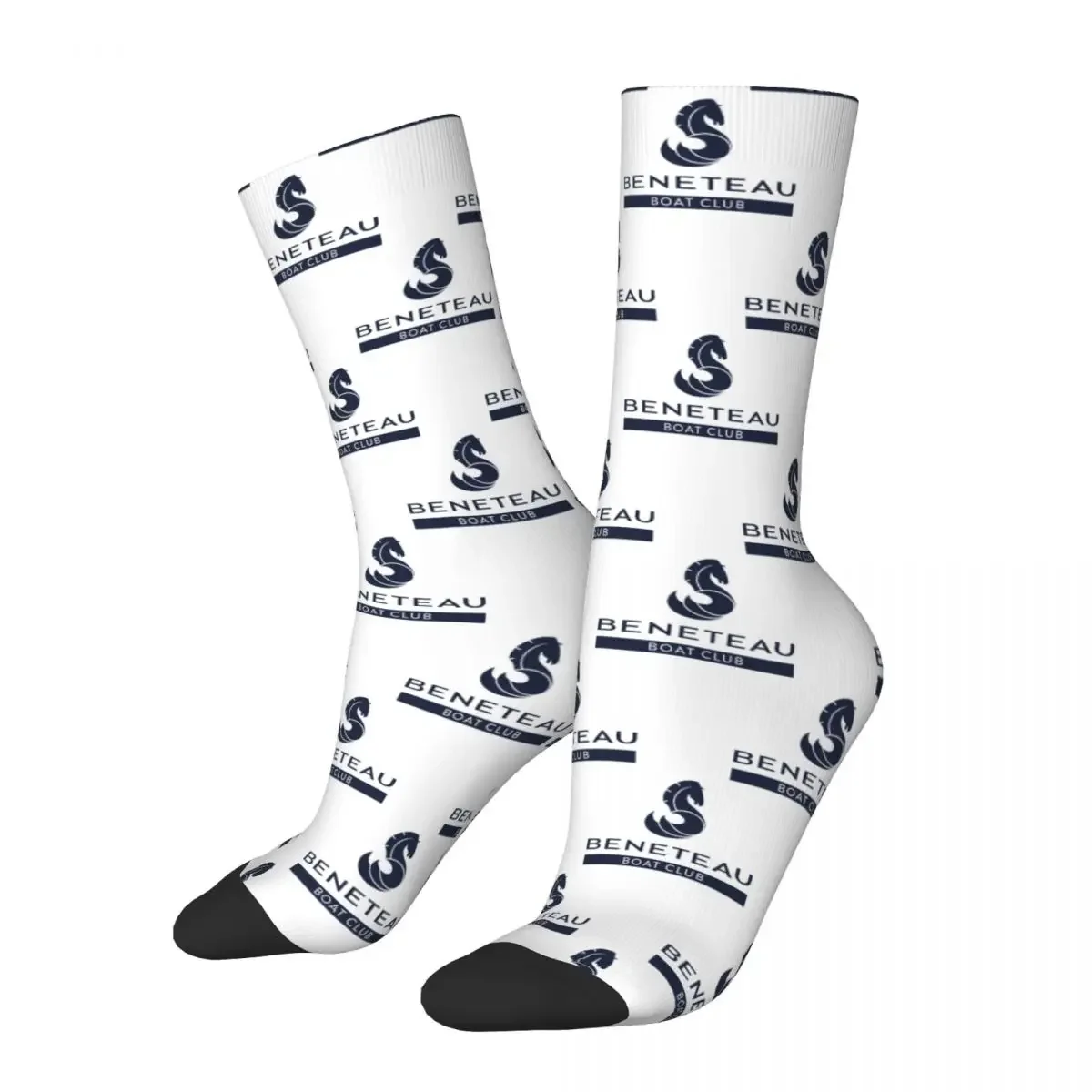 All Seasons Crew Calze Beneteau Boats (2) Calze Harajuku Crazy Hip Hop Calze Lunghe Accessori Per Uomo Donna Regali