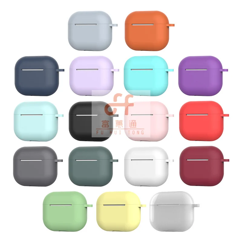 Custodia Protettiva In Silicone Per Airpods3 Apple Tre Generazioni Di Auricolari Bluetooth Wireless
