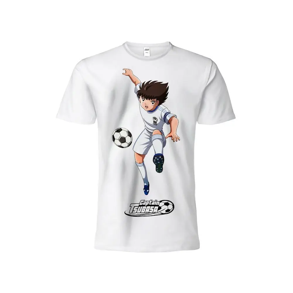 T-Shirt Holly E Benji-Captain Tsubasa Original Official White Jersey