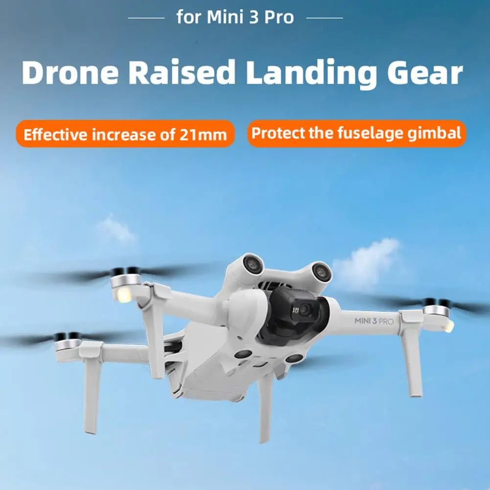 Landing Gear Increased Height Extension Support Protector Tripod Compatible For Dji Mini 3 Pro Drone Accessories