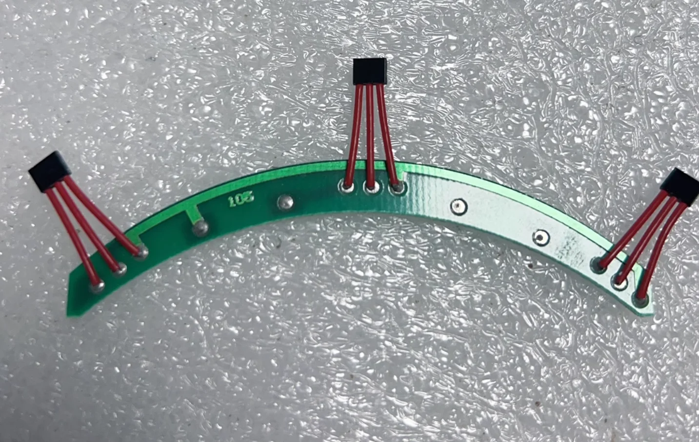 5Pcs Hall Chip 61A Hall Sensor Pcb Board Per 105 Motori Veicolo Elettrico Twister Scooter Hall Board