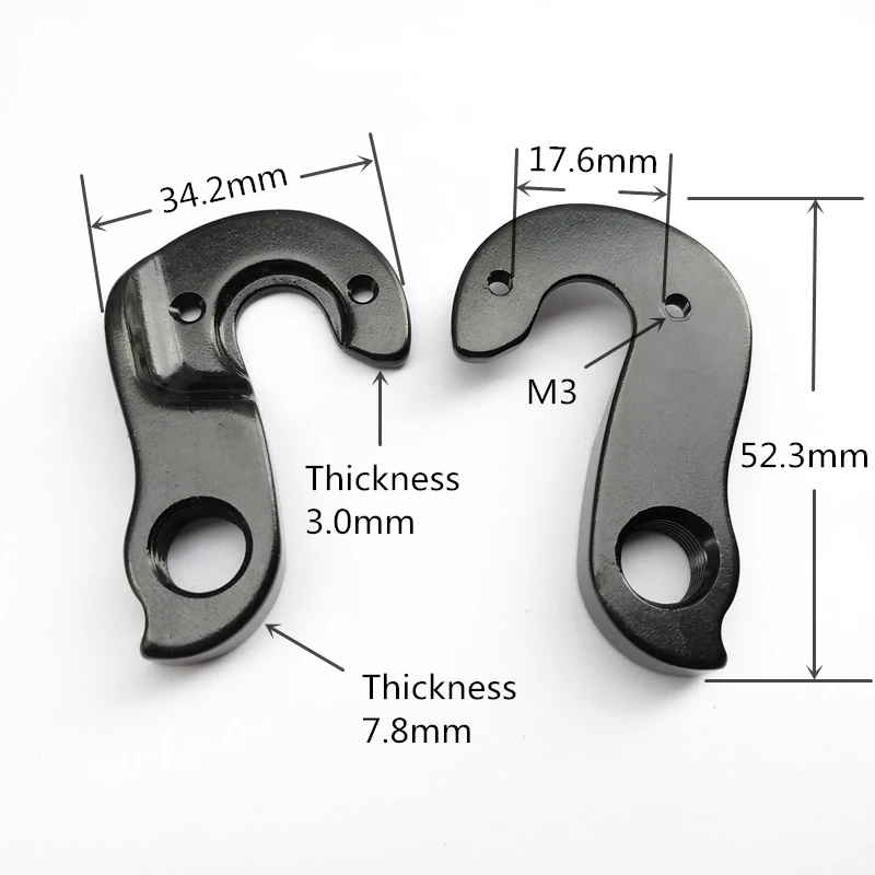 5 Pz Bicicletta Deragliatore Gear Hanger Per Pilo D437 Trek #315464 # W315464 Domane Al Emonda Sl Madone Lexa Hitachi Silque Mech Dropout