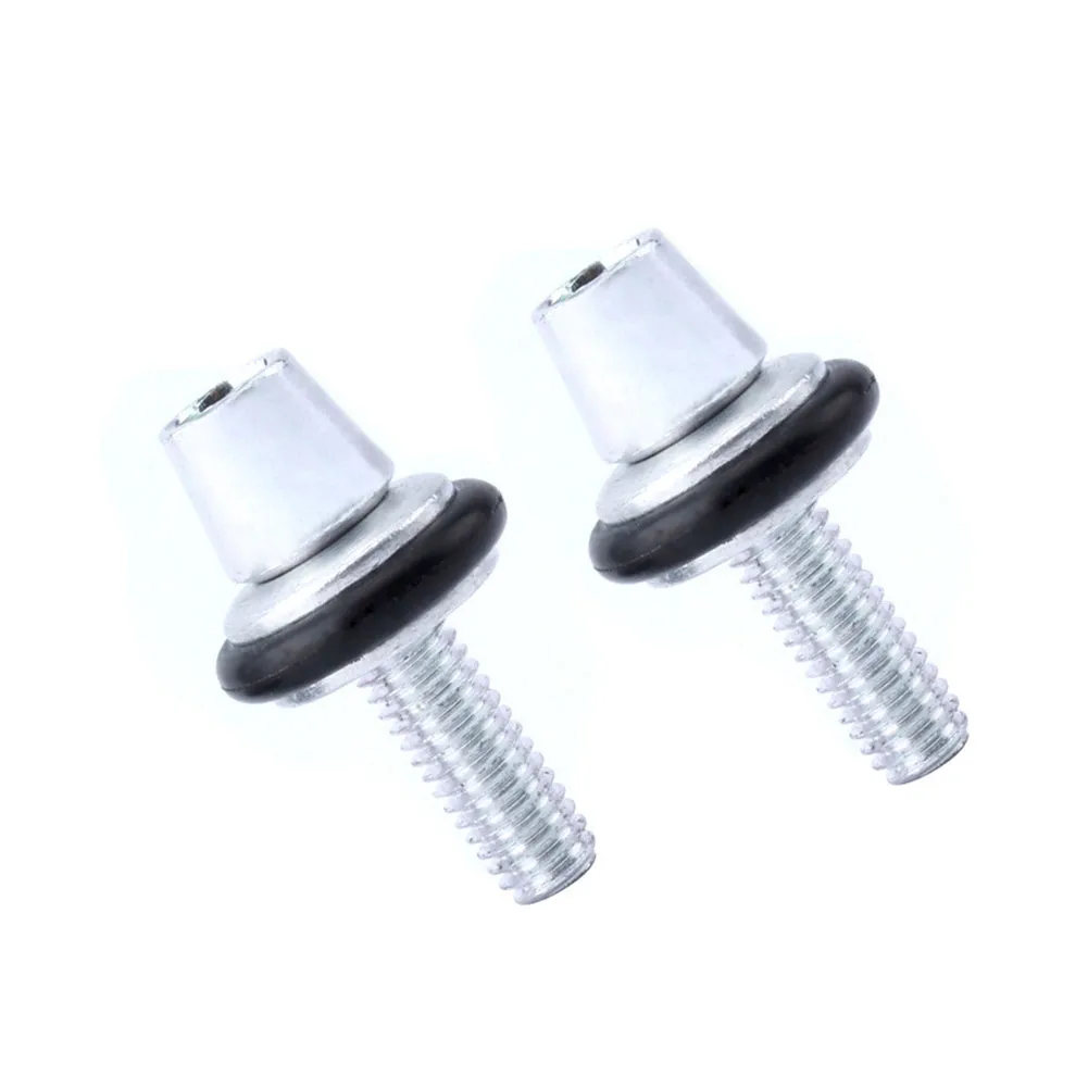 2 Pezzi Bici Bicicletta C/V Pinza Freno Bulloni Cavi Regolatori M6 Per Shimano Dia Compe Vite Di Fissaggio Tubo Freno Biciclnolo Argento