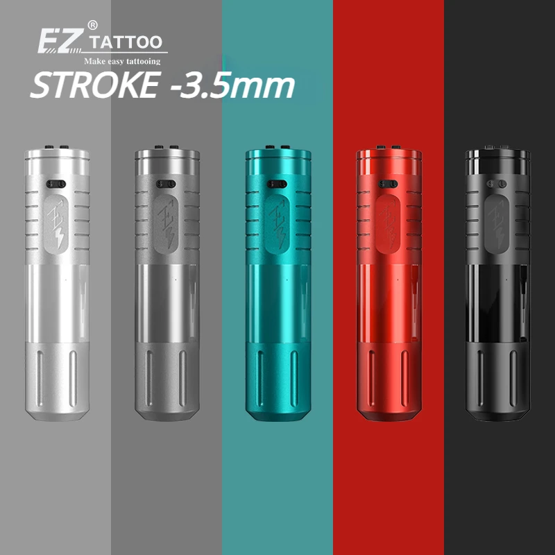 Ez Wireless Tattoo Pen Evotech Brushless Motor Battery Pen Printer Wired Wireless Dual-Mode All-In-One Machine