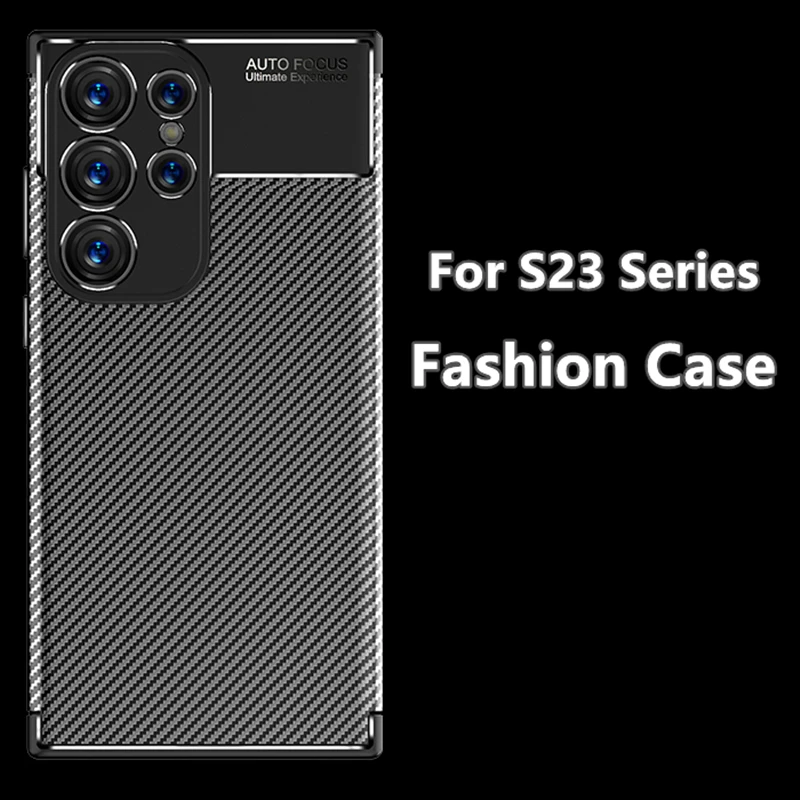 Per Cover Samsung S23 Ultra Case Per Samsung S23 Ultra Capas Cover Tpu Antiurto Per Samsung Galaxy S 23 Plus S23 Ultra Fundas