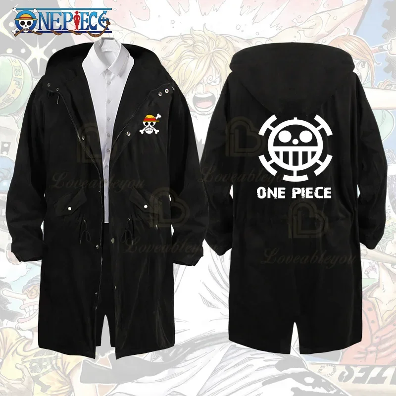 One Piece Trafalgar Law Zoro Felpa Con Cappuccio Mantello Cape Robe Dress Rosa Trench Lungo Con Cappuccio Soprabito Costume Cosplay