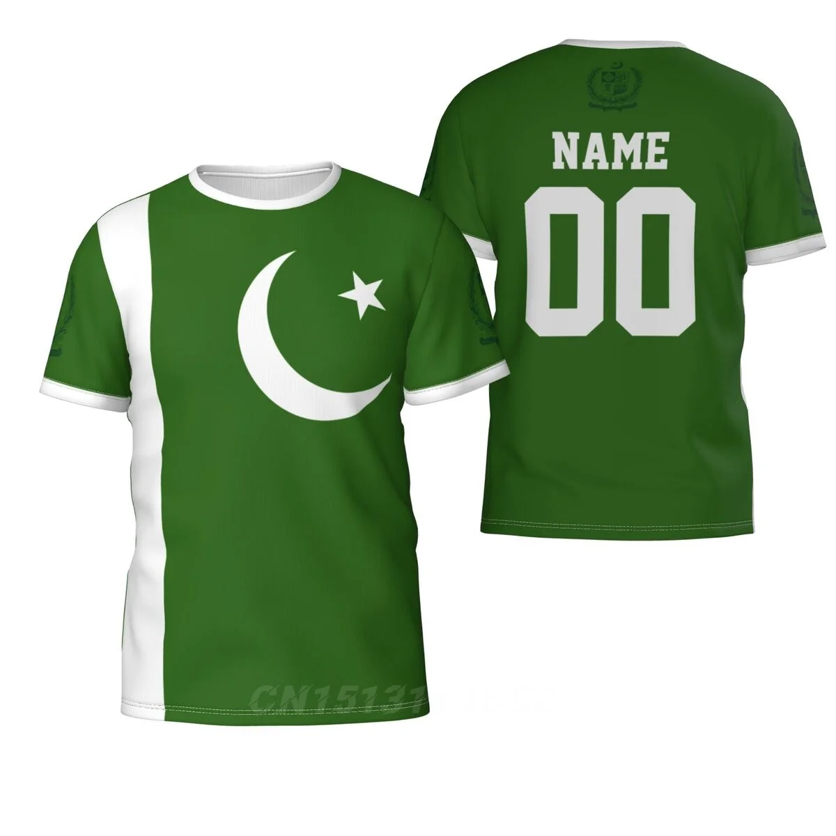 Nome Personalizzato Numero Pakistan Country Flag 3D T-Shirt Abbigliamento T Shirt Uomo Donna Tees Top Per Tifosi Di Calcio Calcio Regalo Taglia Usa