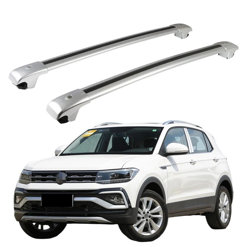 Cross Bar Frame Guality Alluminio Universale Portapacchi Auto Portapacchi Per Vw T-Cross 2019-2023