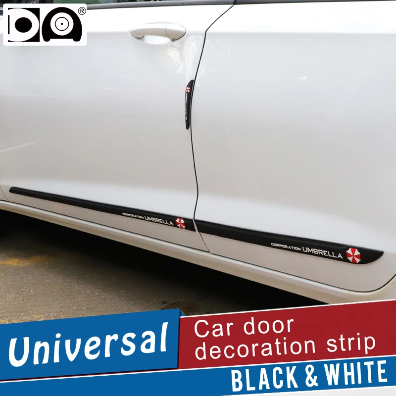 4 Pcs Car Door Anti-Collision Strip Edge Guard Protector Per Toyota Honda Opel Astra Renault Megane Clio Hyundai Ford Nissan Kia