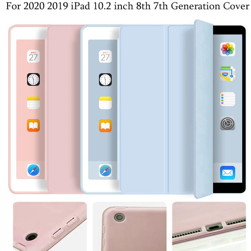 Custodia Per Accessori Tablet Per Ipad 8 A Generazione A2270 A2428 A2429 A2430 Custodia Per Ipad 7 A Generazione A2197 A2198 A2200 Capa Per Ipad 10.2 
