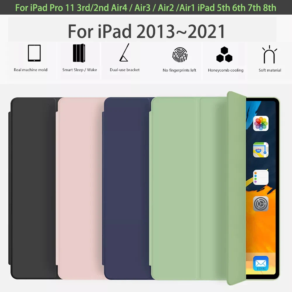 Per Ipad 9.7 6A Custodia Per Ipad 7Th 10.2 Pollici 8A Generazione. Per Ipad Mini Custodia Protettiva Per Ipad Pro 11 Custodia 2021 Ipad Air 10.9 Custo