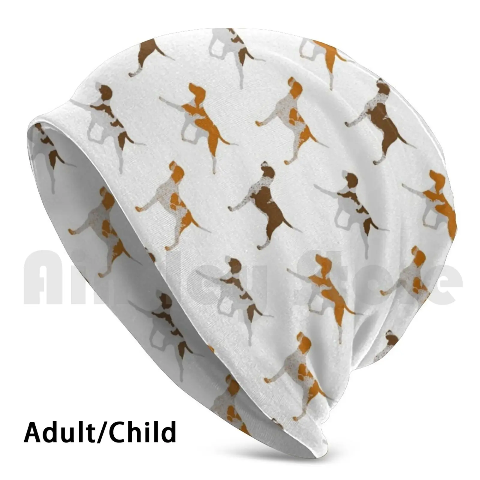 Berretti Bracco Italiano Cappello Lavorato A Maglia Hip Hop Bracco Italiano Bracco Italiano Italiano Bracco Cane Arancione E Bianco