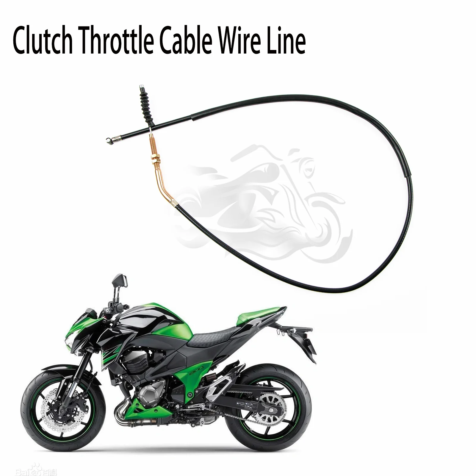 Misura Per Kawasaki Z800 2013 - 2016 Cavo Frizione Moto Filo Frizione Controllo Linea D'Acciaio Z 800 2014 2015 800Cc