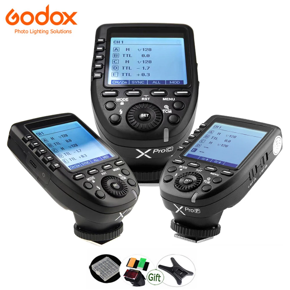 Godox Xpro-C Xpro-N Xpro-S Xpro-O Xpro-F Xpro-P Ttl Trasmettitore 2.4G Hss Flash Trigger Per Canon Nikon Sony Olympus Pentax Fuji