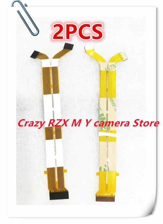 2Pcs "Vr" Cavo Flessibile Di Controllo Della Riduzione Delle Vibrazioni Per Nikon Af-S Dx Vr 18-200Mm F/3.5-5.6G E 18-200Mm F/3.5-5.6G Ed Vr Ii Len