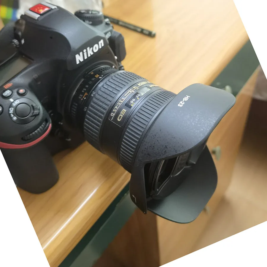 Paraluce Per Fotocamera Hb-23 Attacco A Baionetta Copertura Parasole Per Nikon Af-S 17-35 18-35 12-24 16-35 10-24Mm 77Mm Accessori Per Lenti Filtranti