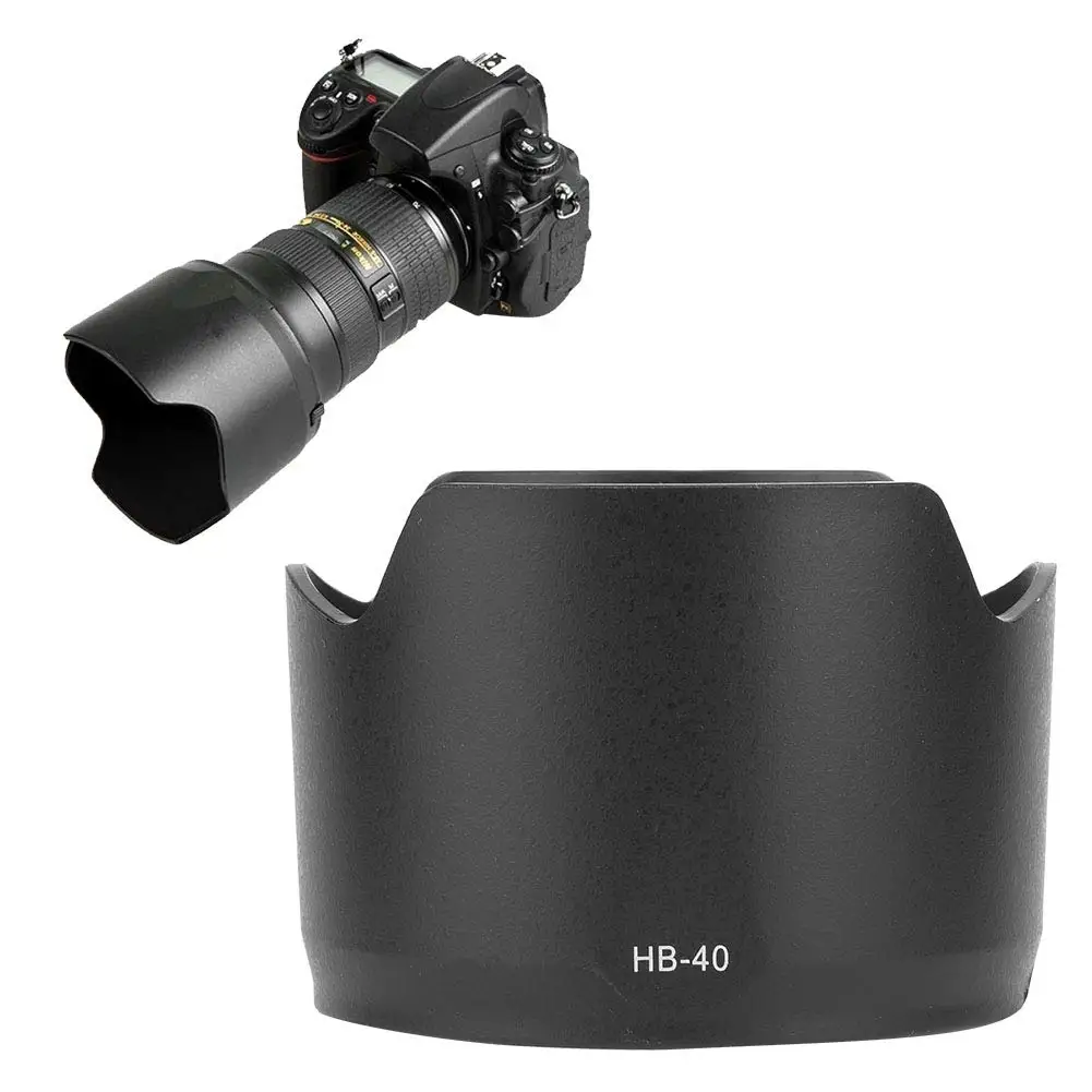 Hb-40 70Mm Hb40 Lens Hood Camera Lente Accessori Per Nikon Af-S Nikkor 24-70Mm F/2.8G Lens Slr Hood