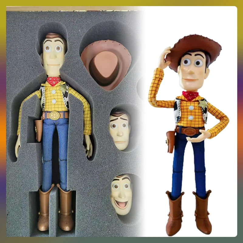 Original Medicom Toy Mafex Toy Story: Woody Action Figure Toy Story Anime Figurine Collection Toy Model Doll Toys Regali Per Bambini
