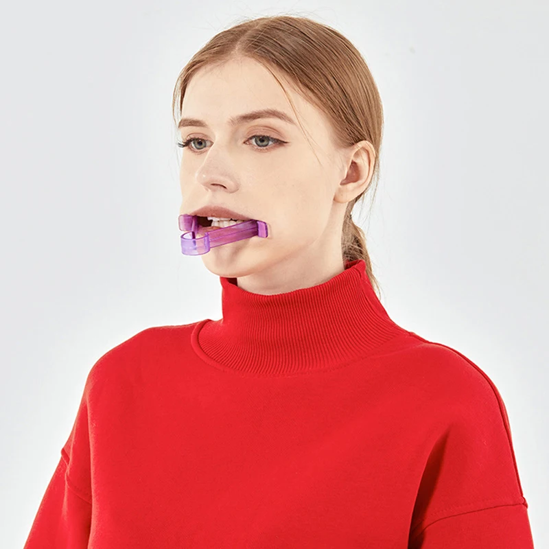 Face Neck Exerciser Face V Shape Double Chin Exerciser Lift Skin Rassodante Strumento Jaw Exerciser Portatile Face Trainer