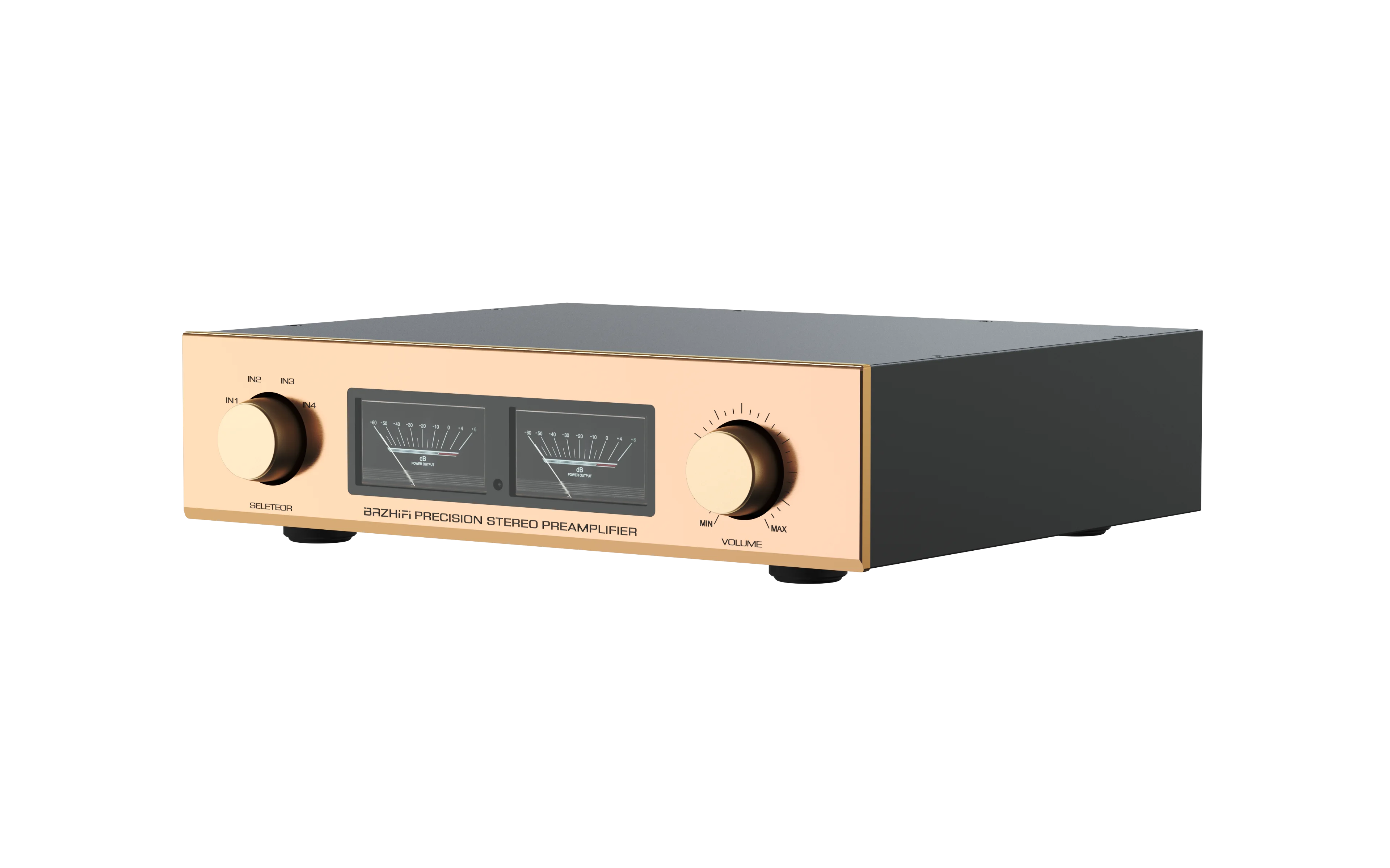 Accuphase C-245 Preamp Chassis Hifi Fai Da Te Custodia In Alluminio Pieno Amp Enclosure