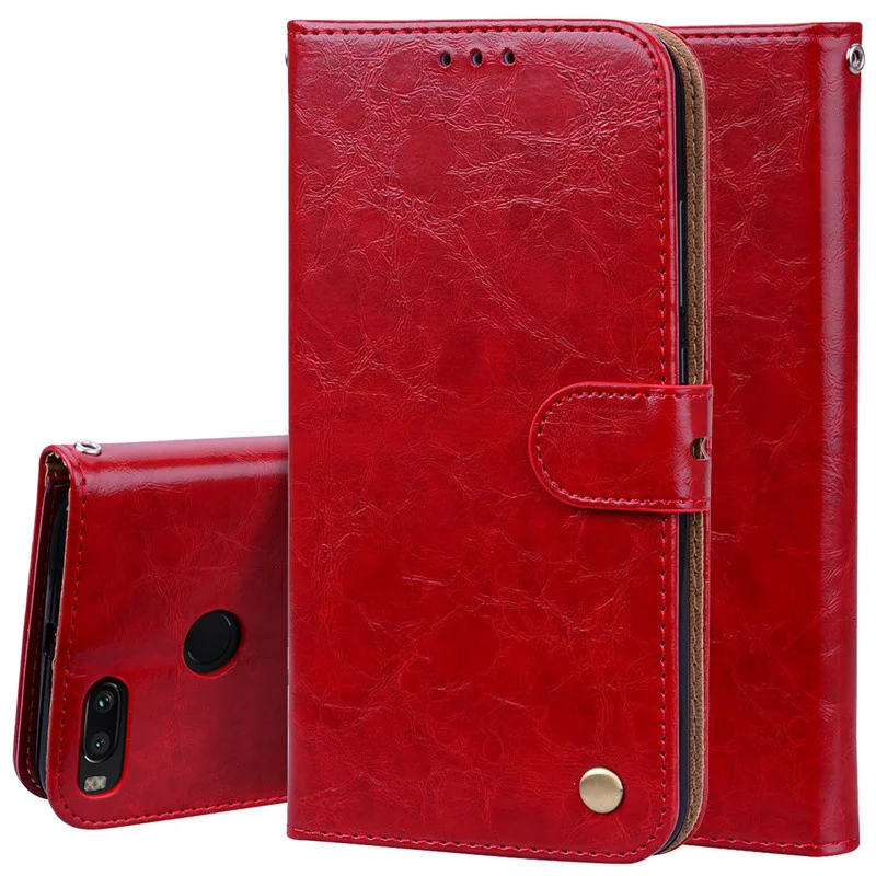 Luxury For Xiaomi Mi A1 Mi5X Full Cover Flip Wallet Leather Case For Xiaomi A1 Mi5X Phone Case Coque For Xiaomimia1 5X Phone Bag