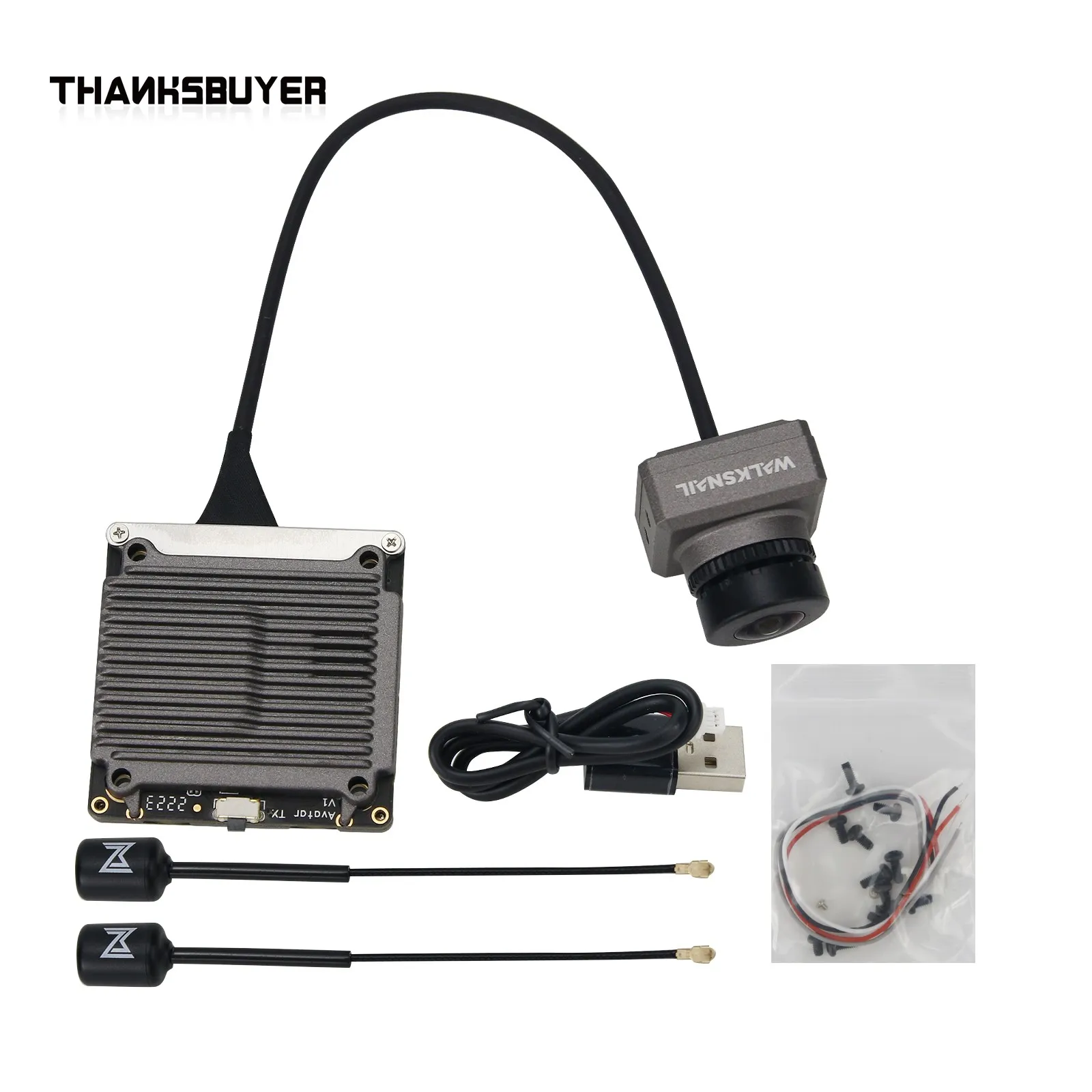 Avatar Drone Vtx Fpv Trasmettitore Hd Kit (Con Fotocamera Avatar) Per Occhiali Walksnail Avatar Hd Fpv