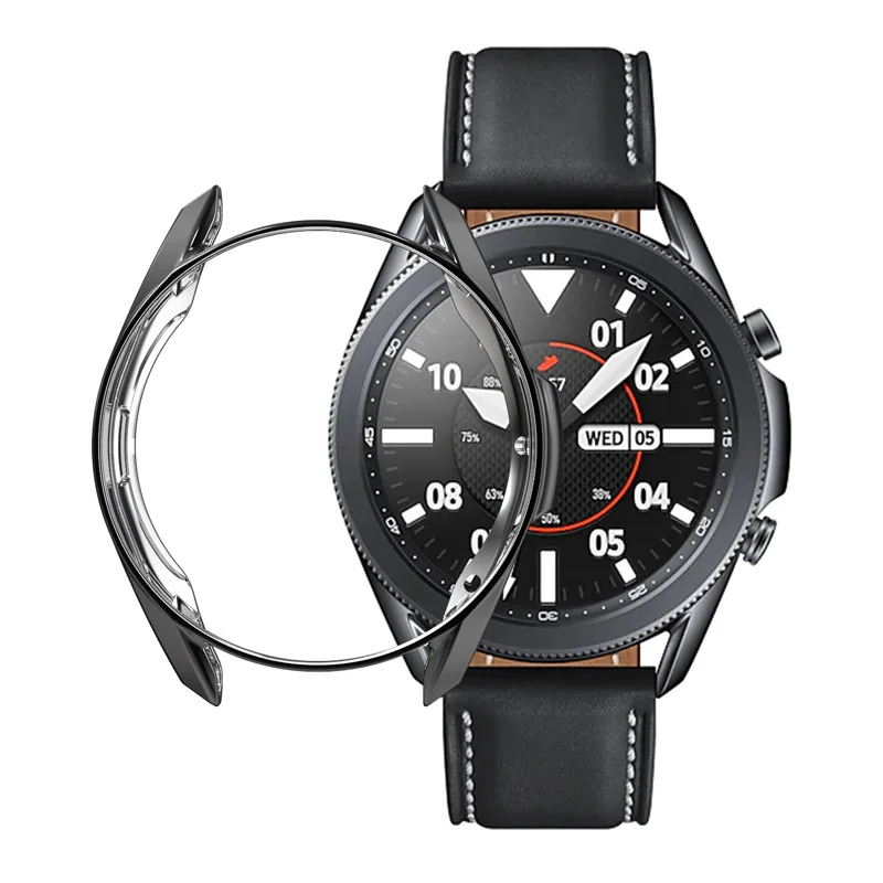 Custodia Per Samsung Galaxy Watch 3 45Mm 41Mm Watch3 Custodie Protettive Per Paraurti In Tpu Morbido Samsung Galaxy Watch 3 Accessori