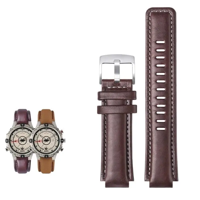 Pcavo Canvas Watchband Men Adatto Per Timex Tide Compass T2N720 T2N721 T2N739 Cinturino In Nylon 24X16Mm