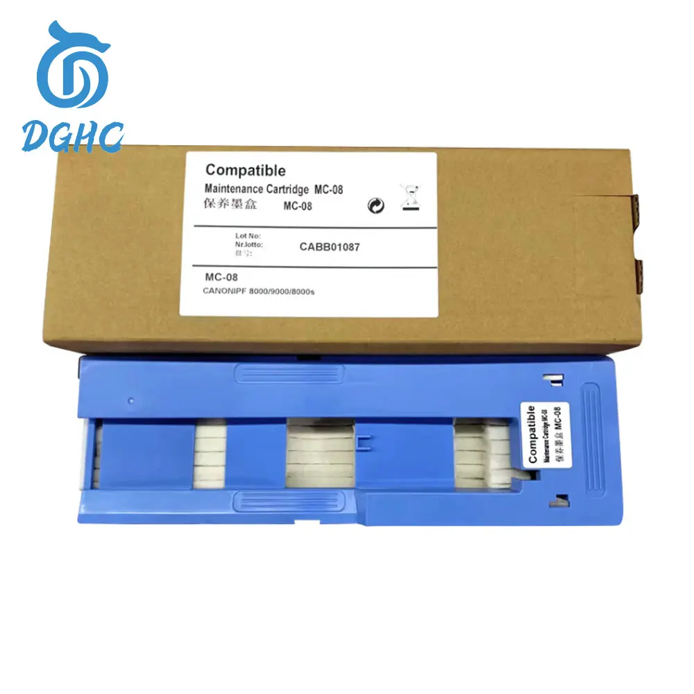 1 Pz Mc-08 Mc08 Serbatoio Di Inchiostro Di Manutenzione Con Chip Per Canon Ipf8000 Ipf9000 Ipf8000S Ipf9000S Ipf8010S Ipf9010S Ipf8300 8310 Stampante