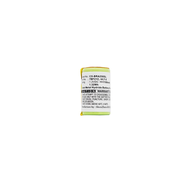 Cameron Sino 1100Mah Batteria Per Braun 7Bf21C Ult-5 Ult-7 Ult-9 2500 2501 2505 2515 Philips Hq26 Hq26/Un Remington Df30 Df40 Df