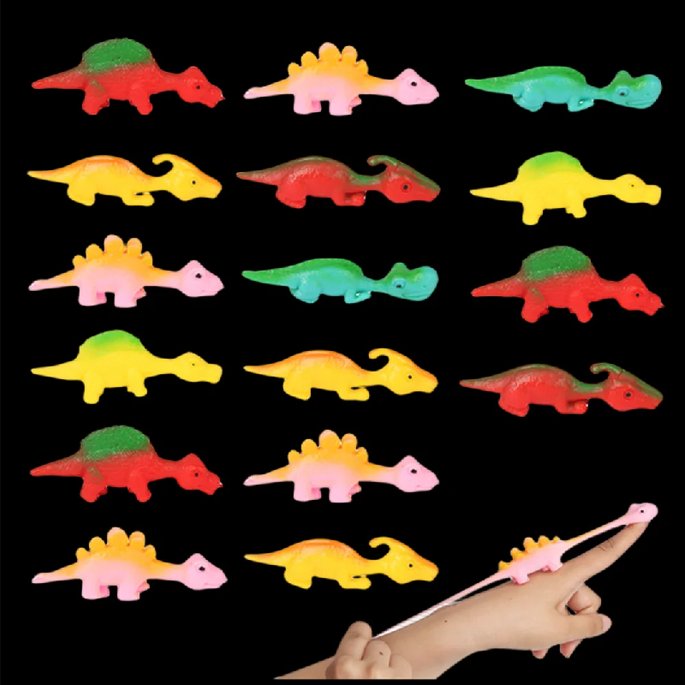 5/10Pc Kids Party Favors Mini Finger Shooting Dinosaur Game For Boys Girls Birthday Carnival Christmas Party Favors Prize Pinata