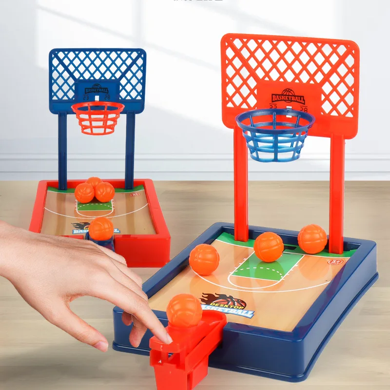 Finger Basketball Shooting Machine Children'S Educational Mini Shooting Machine Kids Educational Boy Girl Creative Board Game