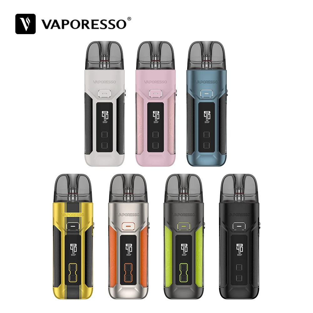 Originale Vaporesso Luxe X Pro Pod Kit 1500Mah 40W Vape 1500Mah Batteria Con 5Ml Luxe X Pod Mesh Cartuccia Vaporizzatore