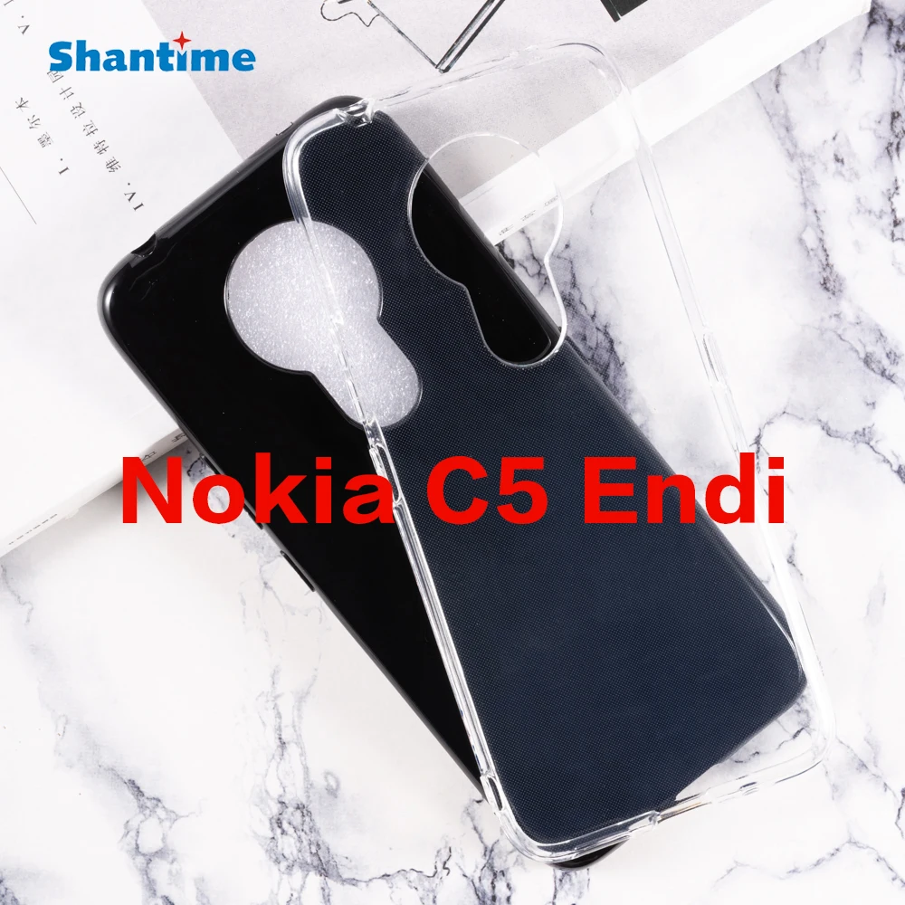 Per Nokia C5 Endi Gel Budino Custodia Protettiva Per Telefono In Silicone Per Nokia C5 Endi Custodia Morbida In Tpu